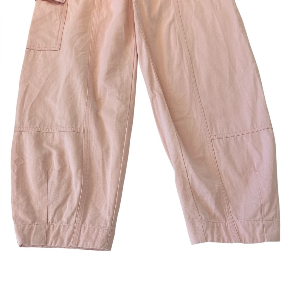 Anthropologie The Carson Barrel Leg Pants in Pink - Picture 8 of 12
